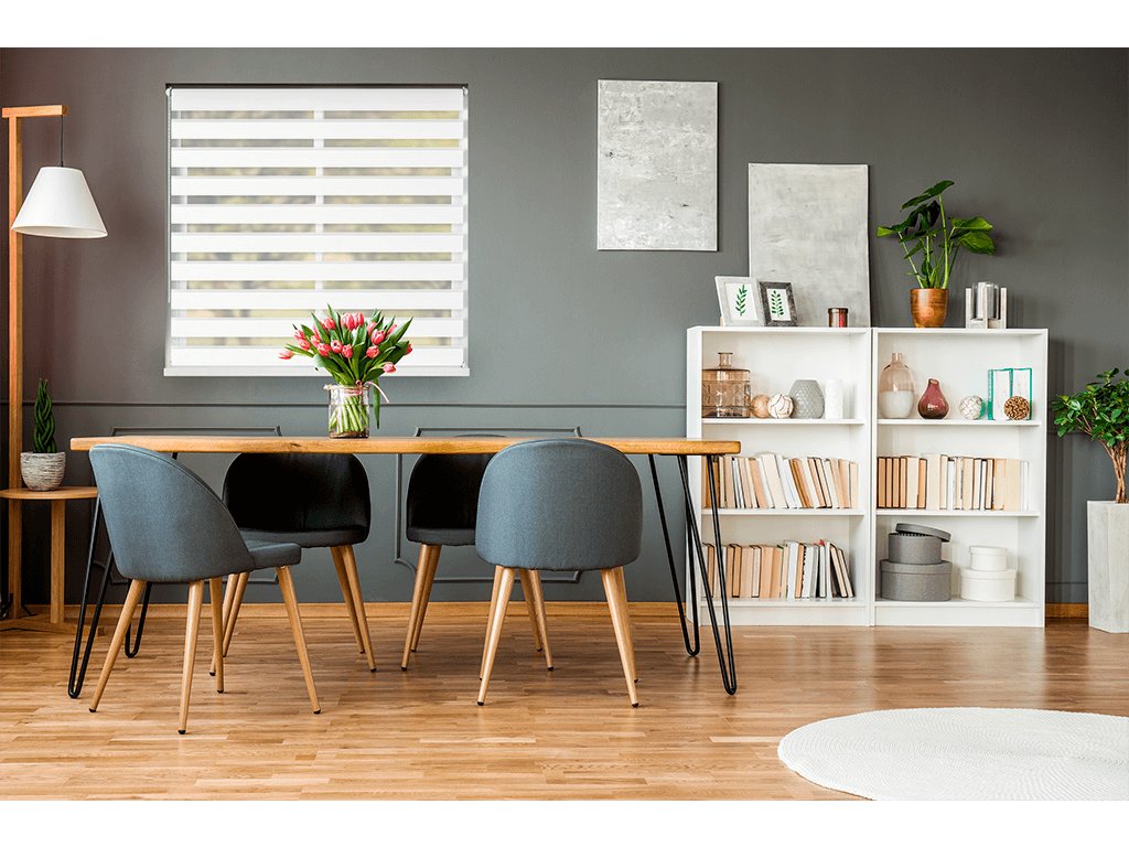 Roleta Deň a noc, Origin biela, C 012 